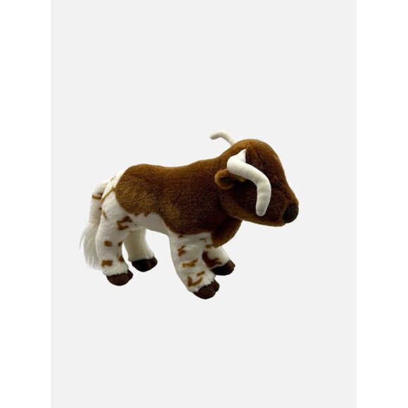 Douglas Cuddle Toy Fitzgerald Texas Longhorn Bull 1843 Plush Stuffed Animal 2015 - Picture 6 of 11